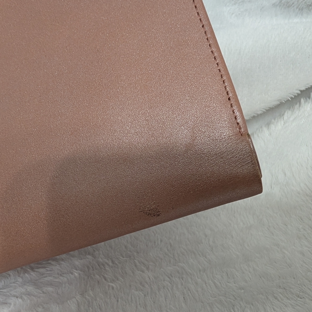 Authentic Givenchy Metallic Pearl Pink Leather Wallet - Picture 11 of 16